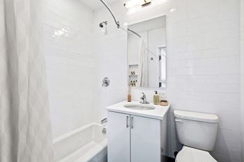 Elegant baths with custom vanities
